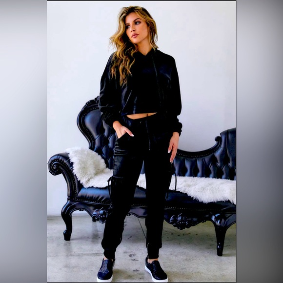 Day & Night Pants - Jogger Set With Hoodie Top
